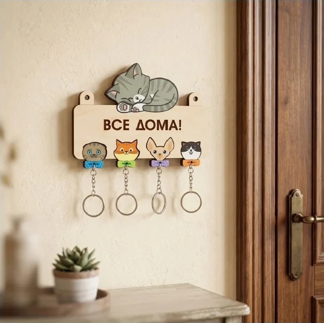 Ключница «Все дома»